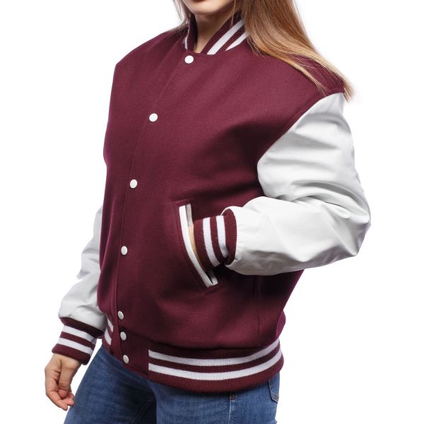 women letterman's jacket