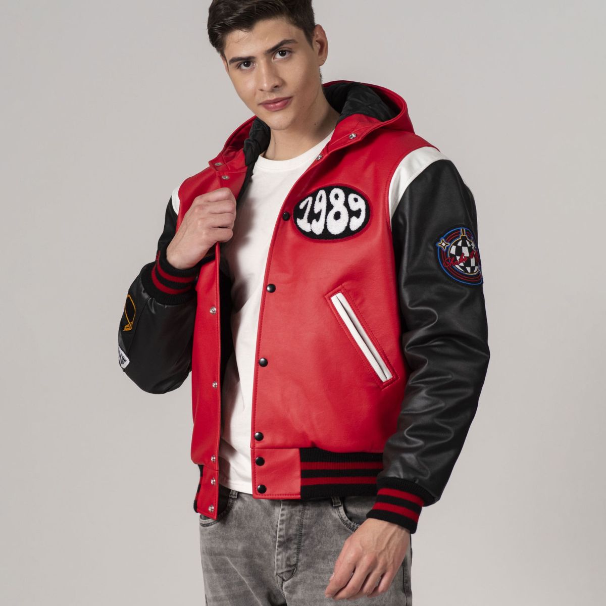 Varsity Base Men Jacket Shake It Off Online Exclusive Letterman Jacket