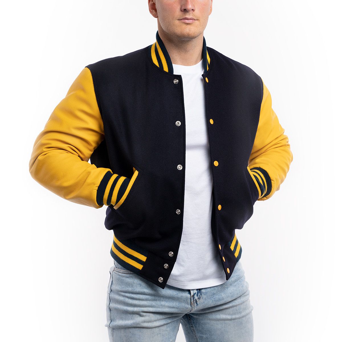 Sandro Duke Reversible Varsity Jacket, $910 | Nordstrom | Lookastic