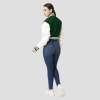 Kelly Green & White Letterman Crop Top Jacket