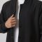 All Black Lightweight Letterman Jacket