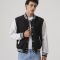Black & White Lightweight Letterman Jacket