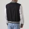 Black & White Lightweight Letterman Jacket
