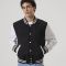 Black & White Lightweight Letterman Jacket