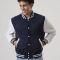 Royal Blue & White Lightweight Letterman Jacket
