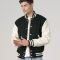 All-Wool Customizable Letterman Jacket in Dartmouth Green & White