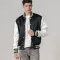 Dartmouth Green Satin Jacket With White Sleeves