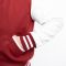 Cardinal Red Wool Body & Bright White Leather Sleeves Letterman Jacket
