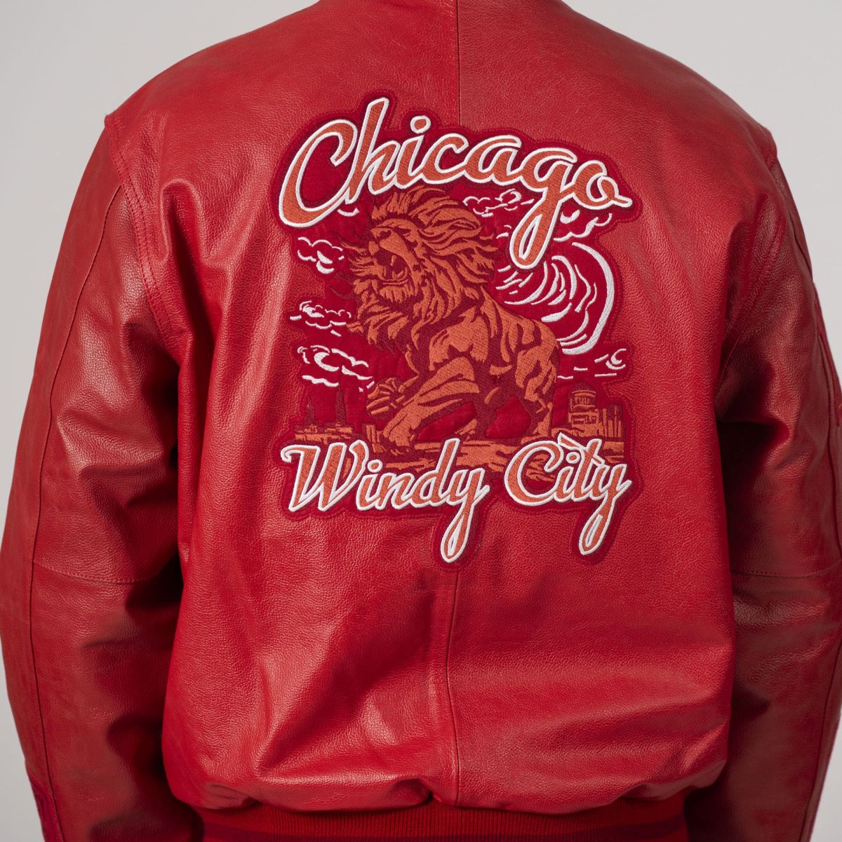 Vintage Chicago Bulls Letterman Varsity Bomber NBA Black & Red Wool Sport Jacket | UK