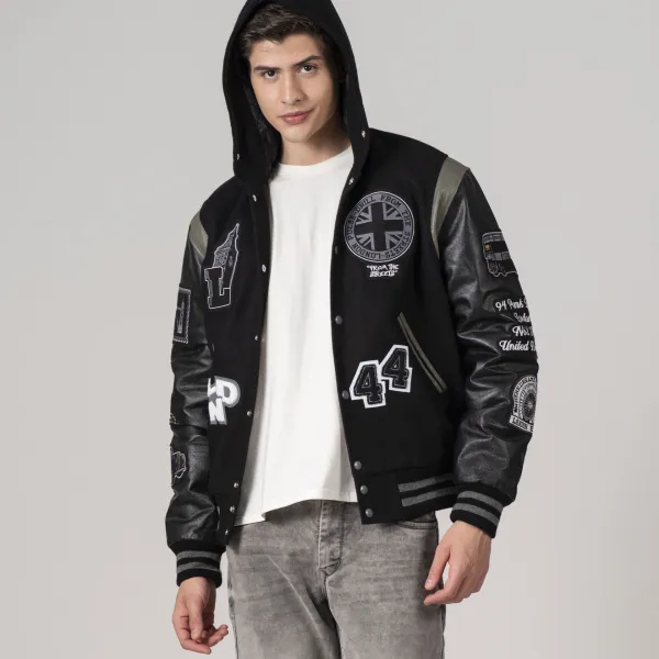 Varsity Base Men Jacket London Online Exclusive Letterman Jacket