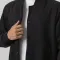All Black Lightweight Letterman Jacket