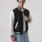 Black & White Lightweight Letterman Jacket