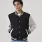 Black & White Lightweight Letterman Jacket