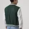 Dartmouth Green & White Lightweight Letterman Jacket