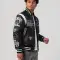 Welcome To New York Online Exclusive All Leather Letterman Jacket