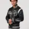 Welcome To New York Online Exclusive All Leather Letterman Jacket