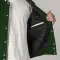 All-Wool Customizable Letterman Jacket in Kelly Green & White