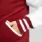 Cardinal Red Wool Body & Bright White Faux Leather Sleeves Letterman Jacket